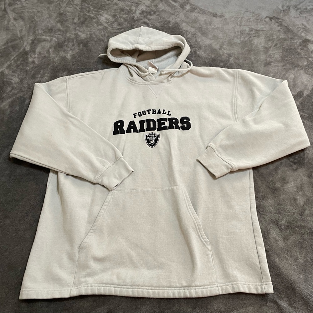 NFL Raiders Football Pullover Sweater